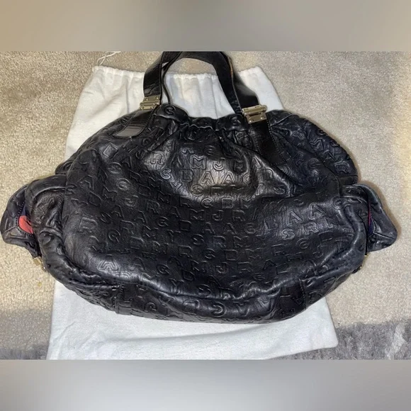 MARC JACOBS Pebbled Leather Hobo Bag - Black - Picture 8 of 11